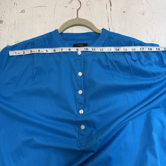 J. Crew Dress Flowy Cover Up XS Tiered Oversize Light Organic Cotton Re-Imagined - Picture 9 of 12